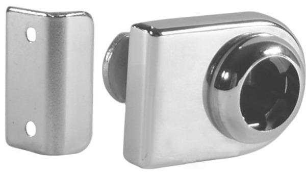 Image du produit WKS - P5000 Serrure pour porte en verre, droite, nic