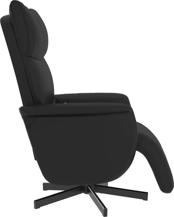 Image du produit vidaXL Fauteuil de massage avec repose-pieds Noir Similicuir,Couleur