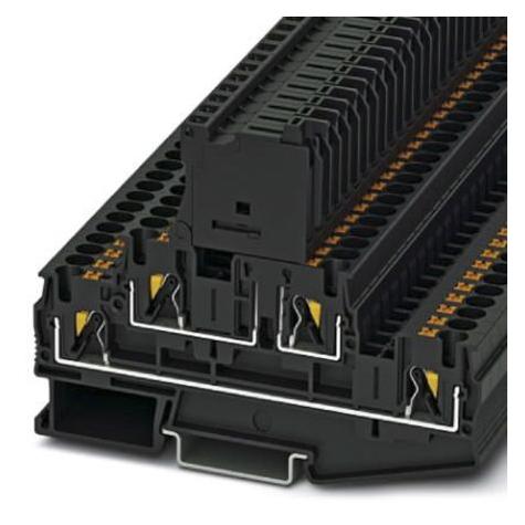 Phoenix Contact PTTB 4-HESILED 250 (5X20), Elektronikkabel + Stecker, Schwarz