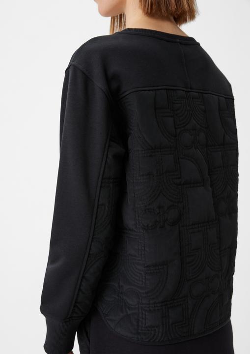 Image du produit Comma Sweatshirt Fabricmix-Sweatshirt mit Stickerei (40)