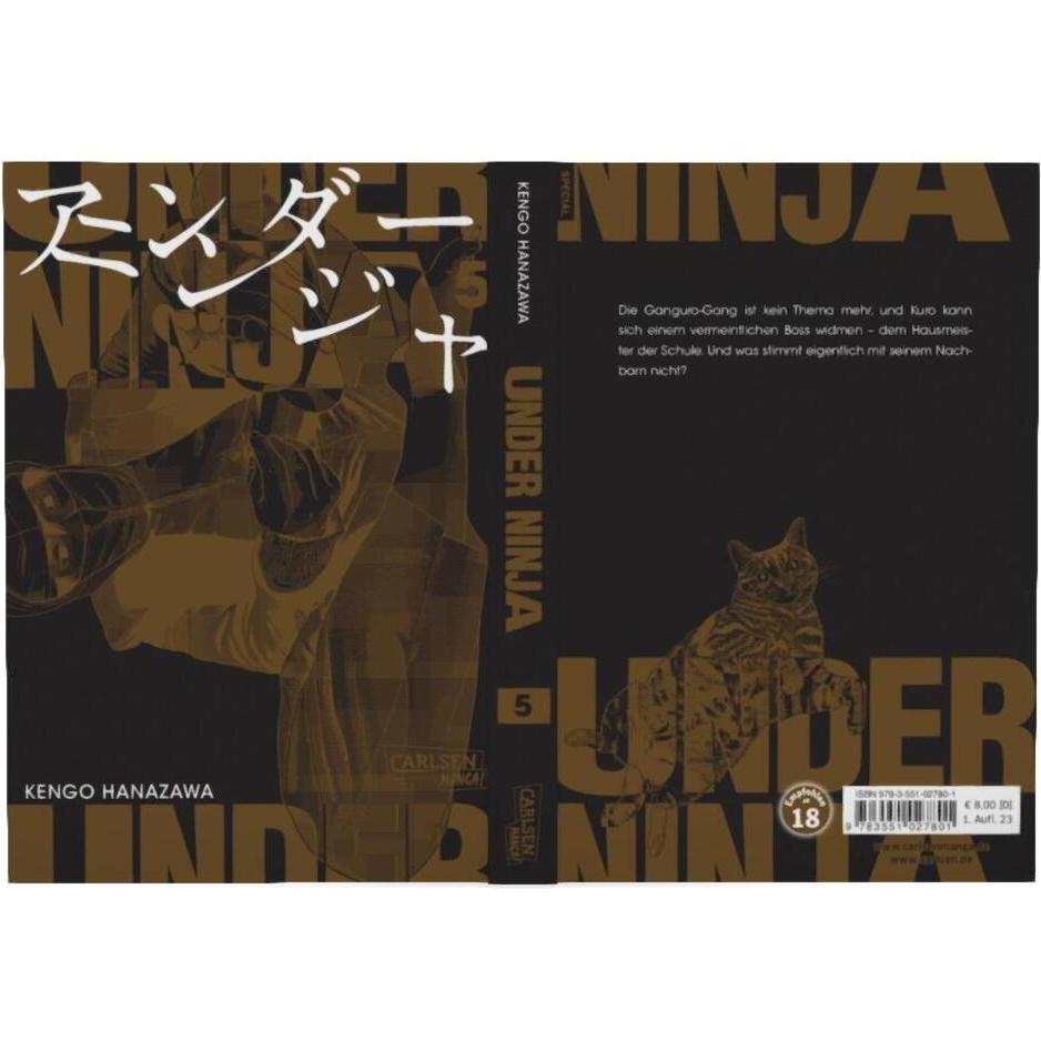 Under Ninja 5, Belletristik von Katarina Rinas, Kengo Hanazawa