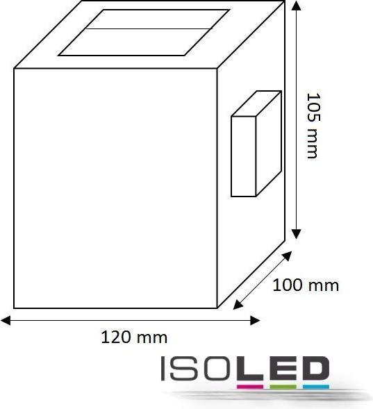 Actual product image Isoled Wall lighting (1100 lm)