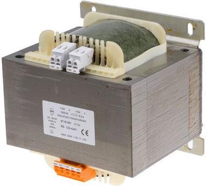Image du produit RS PRO 1.6kVA Isolation Transformer 2 x 115V