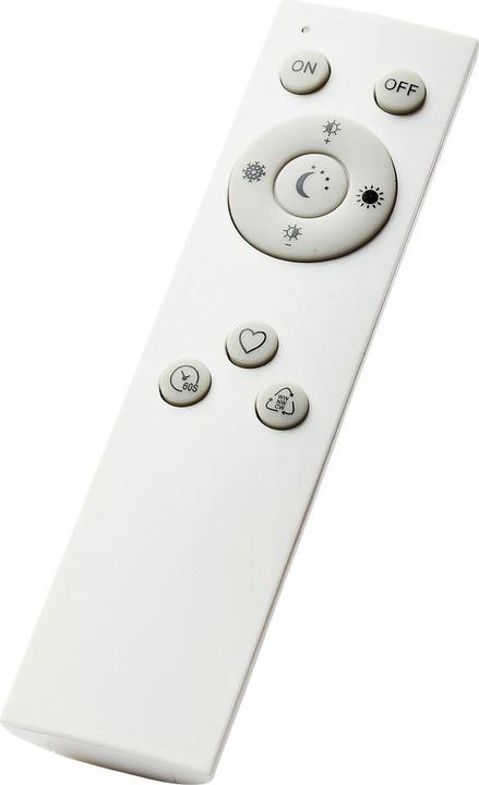 Actual product image Brilliant BRE-Light Sorell LED ceiling mounted panel 29x29cm black/white plastic remote control (2300 lm)