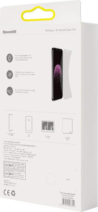 Actual product image Baseus All-glass Porcelain Crystal Dust-proof Anti-peeping Film for iP11 (1 pcs., Apple iPhone 11, Apple iPhone XR)