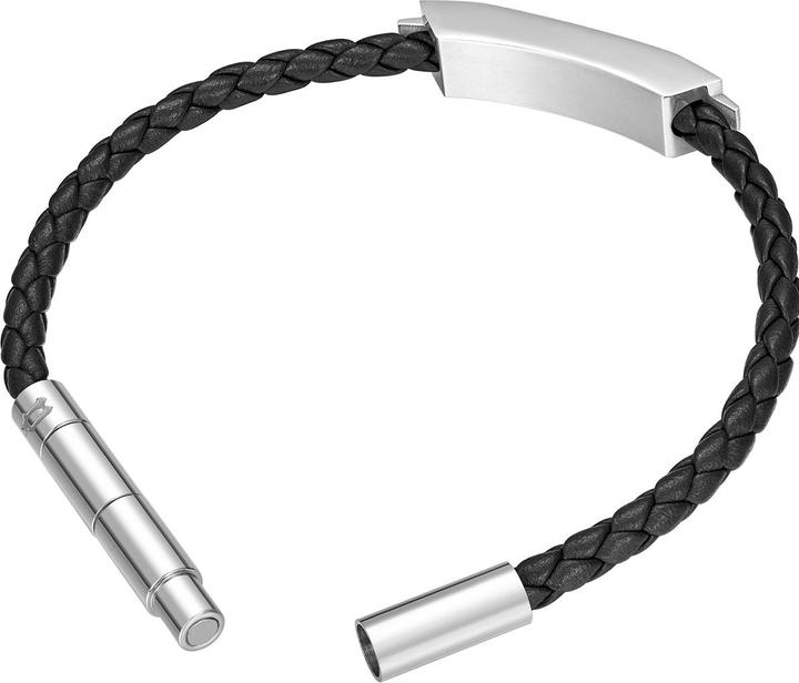 Immagine prodotto Police Bracciale Gripcord (19 cm, Acciaio inossidabile, Cuoio)
