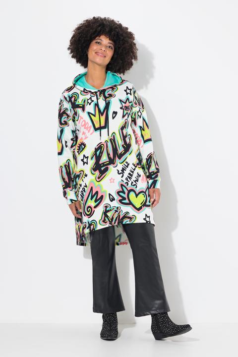 Immagine prodotto Angel of Style Hoodie, A-Linie, Graffiti-Print, Kapuze (46, 48)