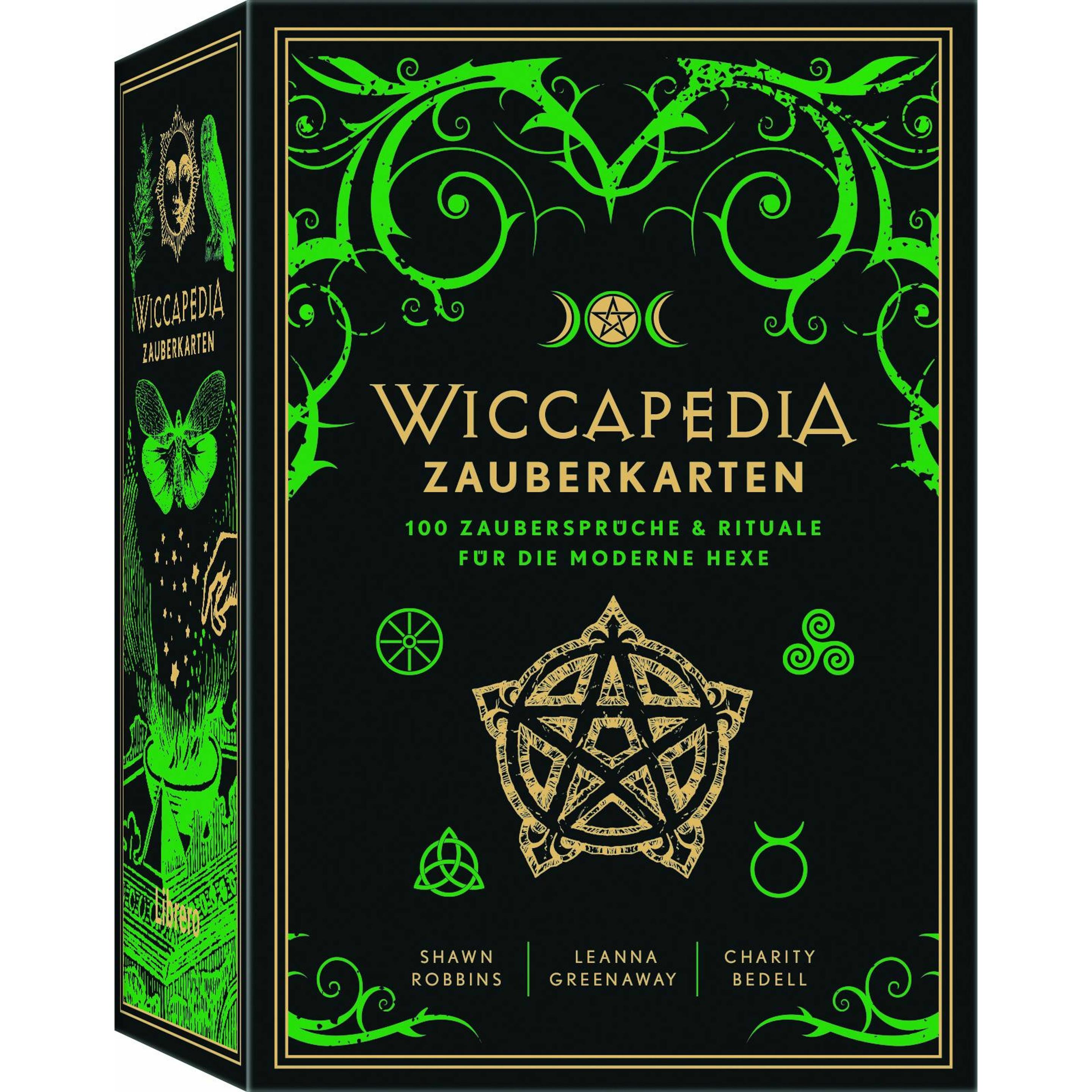 Wiccapedia Zauberkarten, Fachbücher von Robbins Shawn, Greenawy Leanna