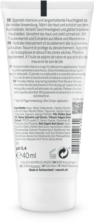Produktbild Rausch Feuchtigkeit Body Lotion mit Malve (Körpercreme, 40 ml)