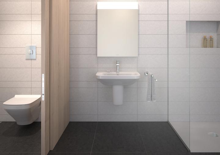 Actual product image Duravit Wall-hung WC DURASTYLE COMPACT deep, 370x480mm white WG