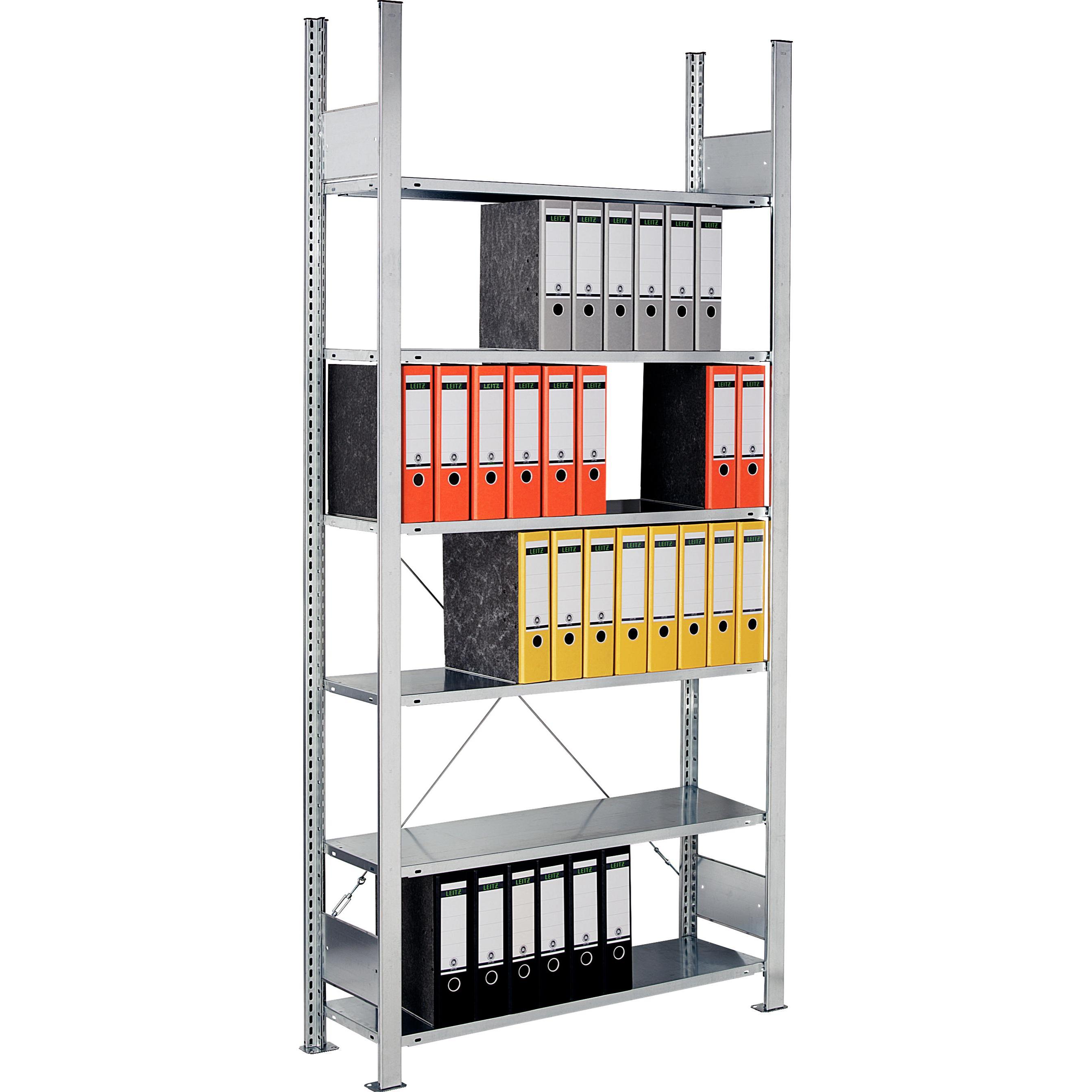 Leitz, Regal, Archivregalsystem 3000 Regal für Ordner (100 x 30 x 220 cm)
