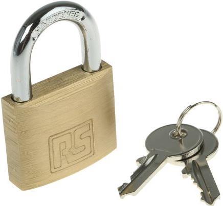 Produktbild RS PRO Solid Brass Padlock 40 mm