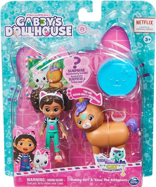 Actual product image Spin Master Gabby's Dollhouse Cat-tivity Pack - Kittycorn Horse