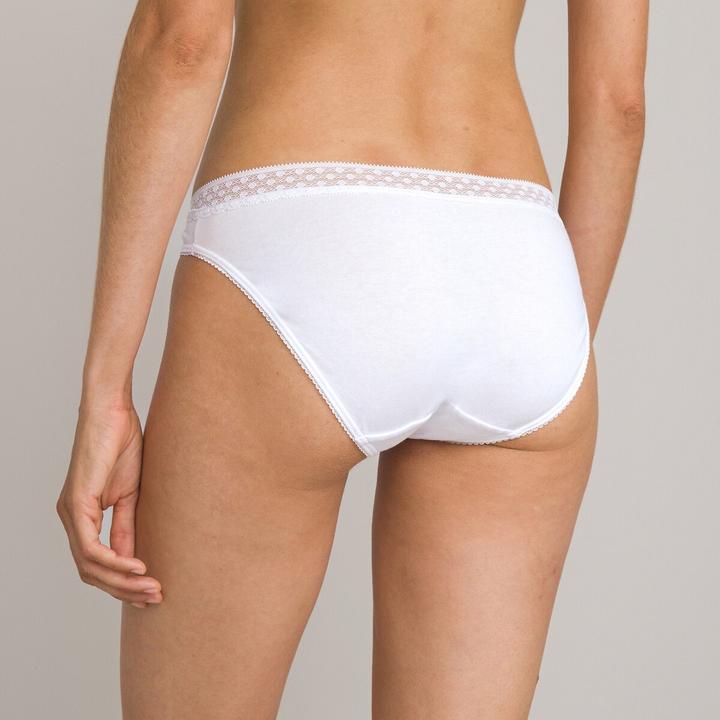 Produktbild La Redoute Collections 3er-Pack Slips (36, 38, 3er Pack)