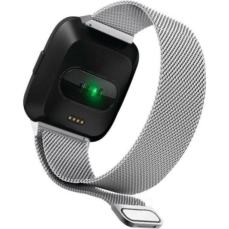 Thumbnail - Strap-it Armband (Edelstahl, Versa 2), Uhrenarmband, Silber