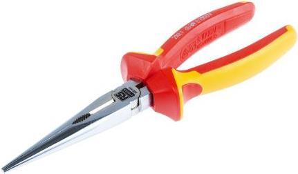 Actual product image RS PRO 200 mm Insulated Long Nose Pliers (199 mm)