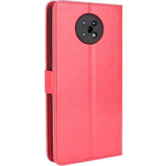 Thumbnail - MU Classic Classic II Leder Bookcover Series (Nokia G50), Smartphone Hülle, Rot