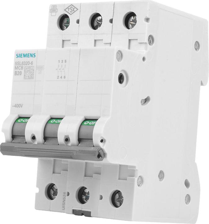 Produktbild Siemens Leitungsschutzschalter 3polig