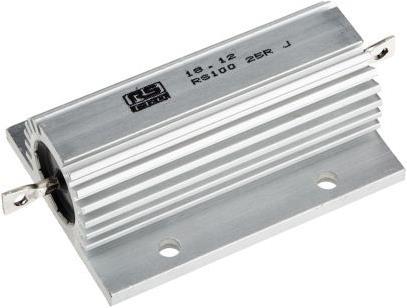Produktbild RS PRO Aluminium Wirewound Resistor 100W 25R