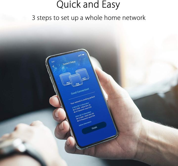Produktbild ASUS Mesh-System ZenWiFi AX Mini (XD4) 2 Pack