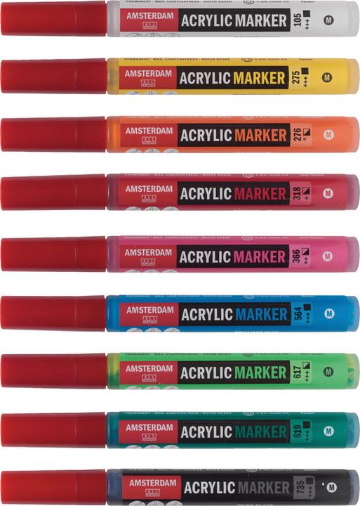 Produktbild Amsterdam Marker orange (Azoorange, 4 mm, 1 x)
