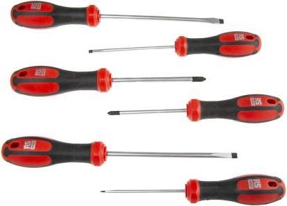 Produktbild RS PRO 6 Pc C-PLUS SD Set- Slotted/Phillips (Phillipps-Kreuzschlitz (PH))