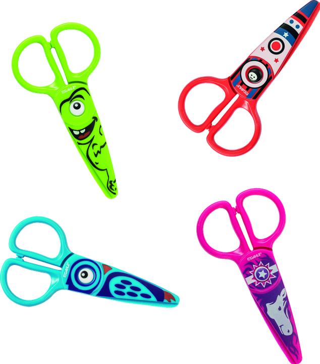 Actual product image Dahle Children's safety scissors 12 cm, assorted (12 cm)