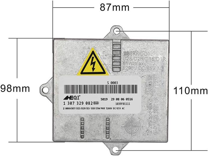 Actual product image Heqi Ballast