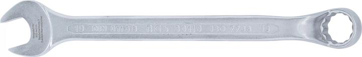 Produktbild BGS Maul-Ringschlüssel, gekröpft SW 19 mm (19 mm)
