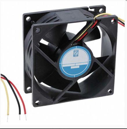 Produktbild RS PRO DC fan, alarm, 80x32mm 94.4cu.m/h 12V (80 mm)