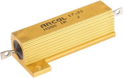 Produktbild Arcol Draht Leistungswiderstand Alu 50W 5% 1R