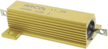 Produktbild Arcol Draht Leistungswiderstand Alu 50W 5% 22R