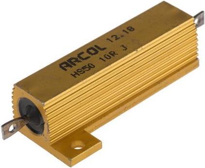 Produktbild Arcol Draht Leistungswiderstand Alu 50W 5% 10R