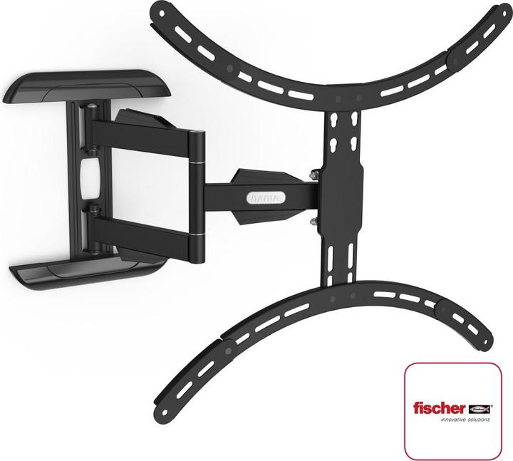 Produktbild Hama TV-Wandhalterung, schwenkbar, neigbar, ausziehbar, 191 cm (75") bis 45 kg (Wand, 45 kg, 37" - 75")