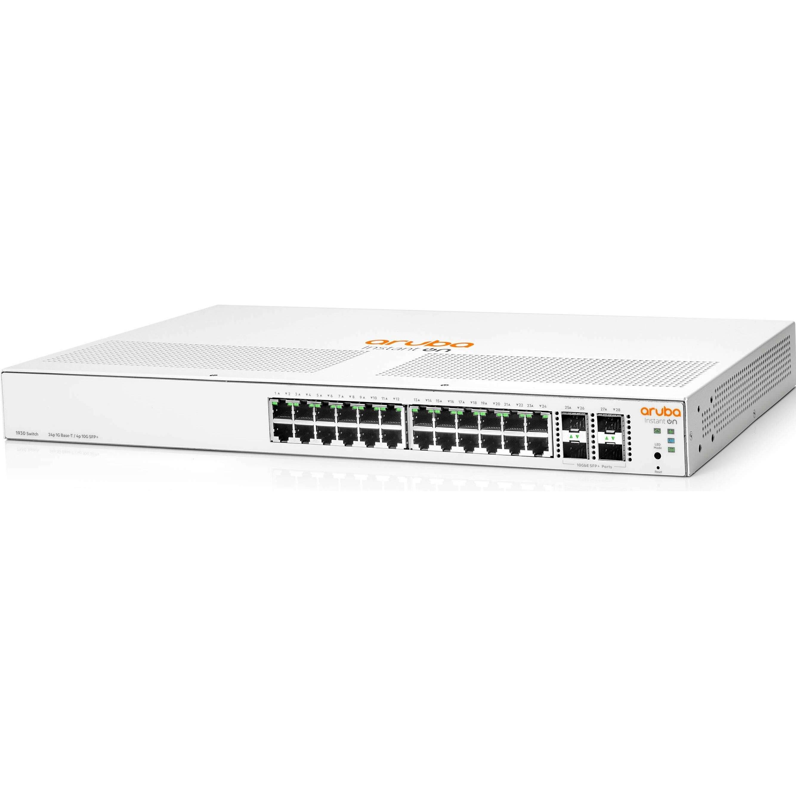 Thumbnail - Aruba Instant On 1930 24G (24 Ports), Netzwerk Switch, Weiss