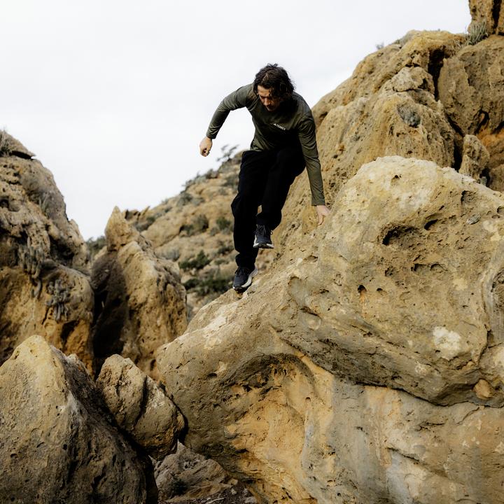 Actual product image adidas Terrex Multi Half-Zip Longsleeve (S)