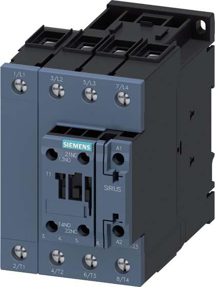 Actual product image Siemens Power contactor 4S 175-280VUC 1S+1Ö/Hilf 3RT2336-1NP30