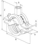 Produktbild Fischer Massivrohrschelle FRSM 348-356 M16