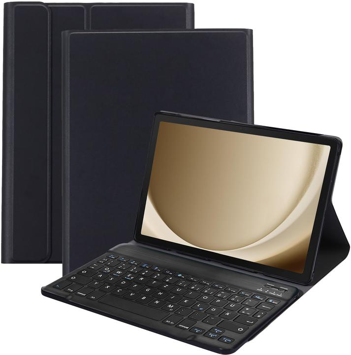 Produktbild Cazy Tastatur Hülle Kompatibel mit Samsung Galaxy Tab A9+ - Schutz Etui mit magnetisch Abnehmbarer (DE)