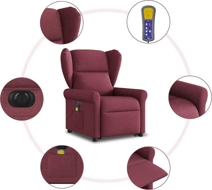 Image du produit vidaXL Massagesessel mit Aufstehhilfe