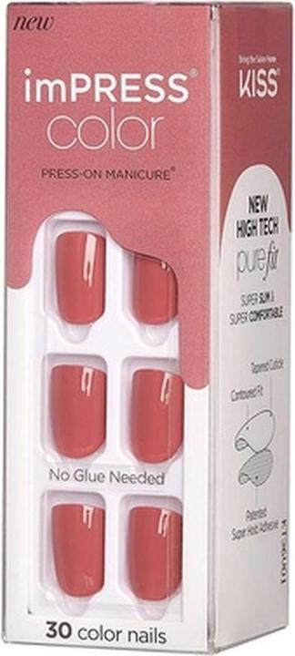 Immagine prodotto KISS Kit unghie colorate ImPress (Unghie artificiali, Rosa platonico)