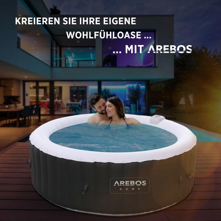 Actual product image Arebos Drink holder + 2x neck pillow for spa pools