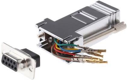 Produktbild RS PRO Adapter RJ45/9-polig Buchse geschirmt