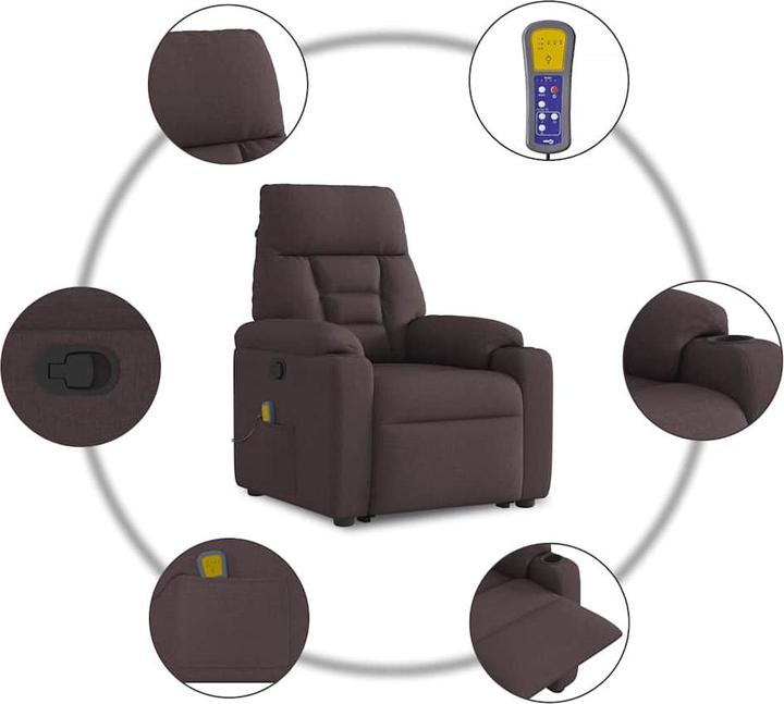 Image du produit vidaXL Massagesessel mit Aufstehhilfe