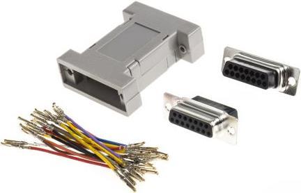 Produktbild RS PRO Adapter 15-polig D-Sub BU/BU