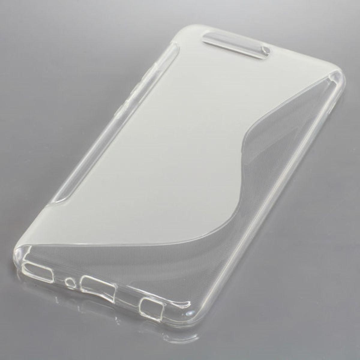 König Design Huawei P10 Plus Hülle Case Handy Cover Schutz Tasche Schutzhülle Transparent (Huawei P10 Plus), Smartphone ...