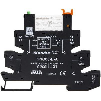 Rs Pro Interface Relay Module Screw 12Vacdc, Relais