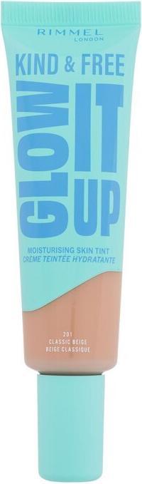 Image du produit Rimmel London Kind & Free Glow It Up Moisturising Skin Tint (201 Beige classique)
