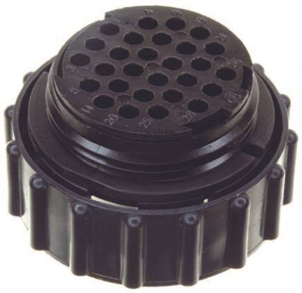 Produktbild TE Connectivity Housing,plug,series 2,shell size 23, 57W