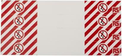 Produktbild RS PRO Pack of 4 Lockout Warning Labels